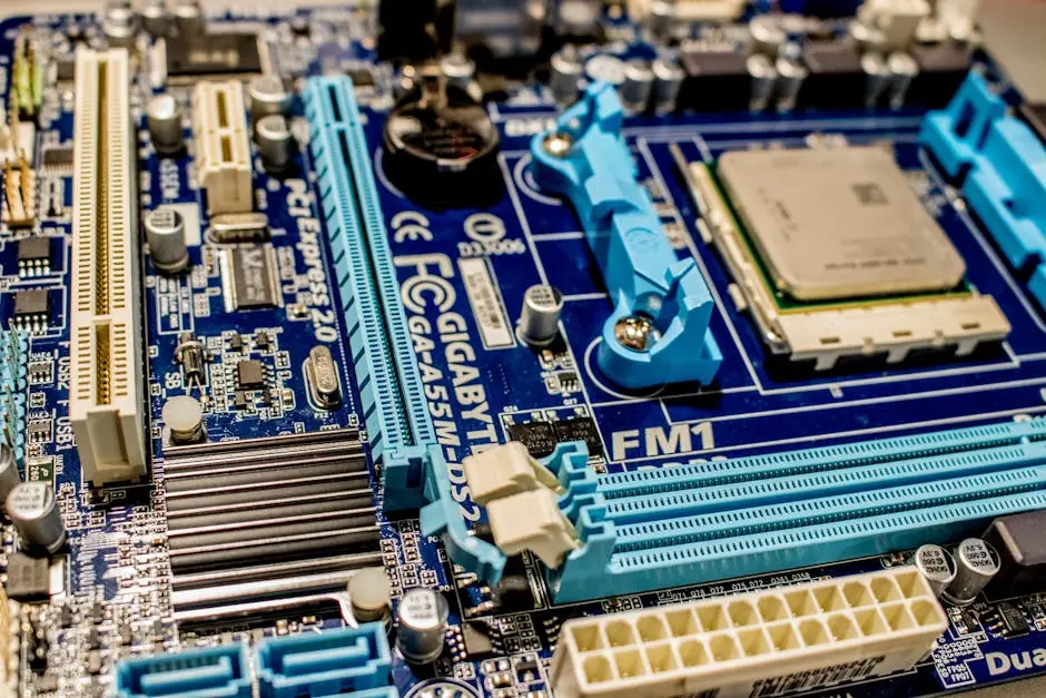 لوحة أم كمبيوتر وانهيار مبيعات ASUS وMSI وGigabyte في 2026
