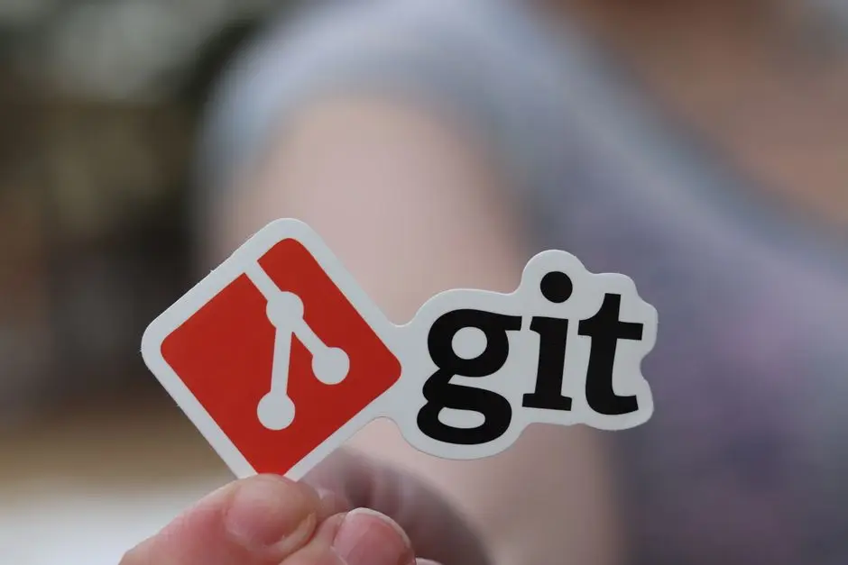 ملصق Git يعبر عن مشاريع مفتوحة المصدر مثل RustDesk للتحكم عن بعد