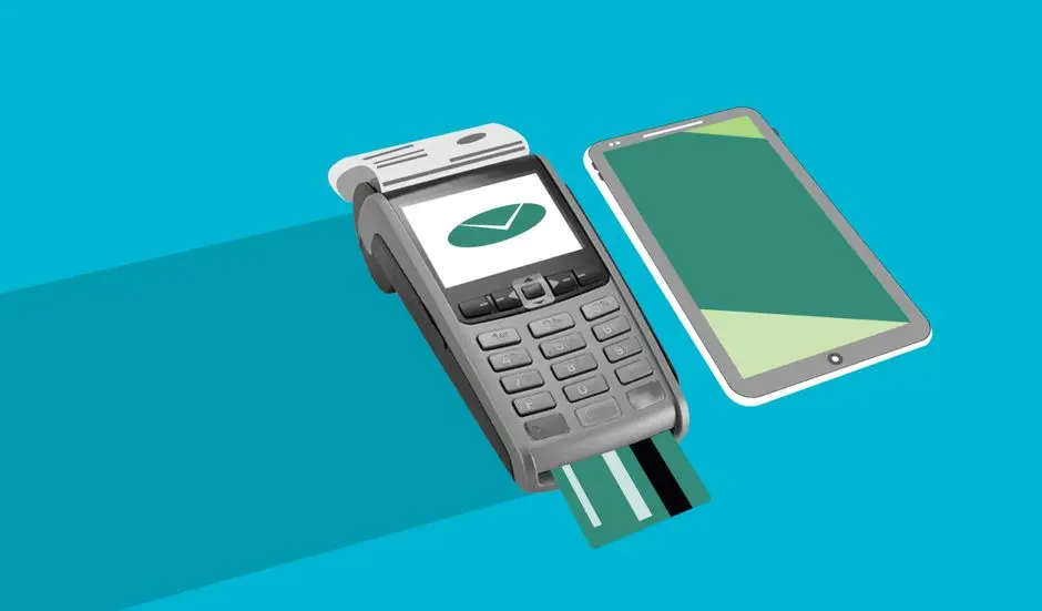 توضيح تقنية Apple Pay بين الجوال وجهاز الدفع اللاتلامسي