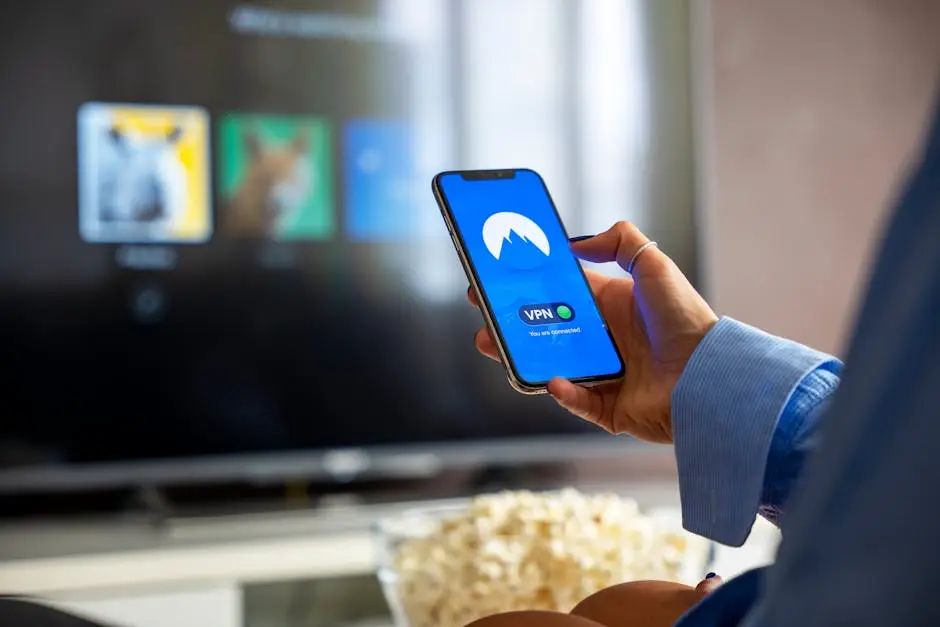 تطبيق مراقبة على الهاتف الذكي يعرض البثّ المباشر لكاميرا منزلية