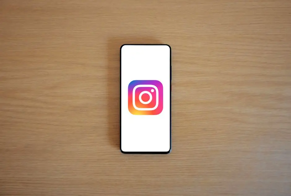 شعار انستقرام على هاتف ذكي - أفضل مواقع تحميل فيديو انستقرام