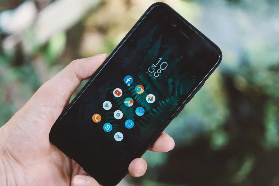 شاشة الموبايل AMOLED مع سطوع عالٍ